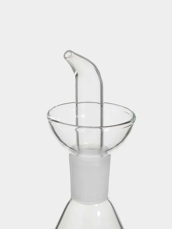 Бутылка для масла или уксуса, 300 мл, с дозатором, стекло/силикон, Красный перец, Shape, image-2