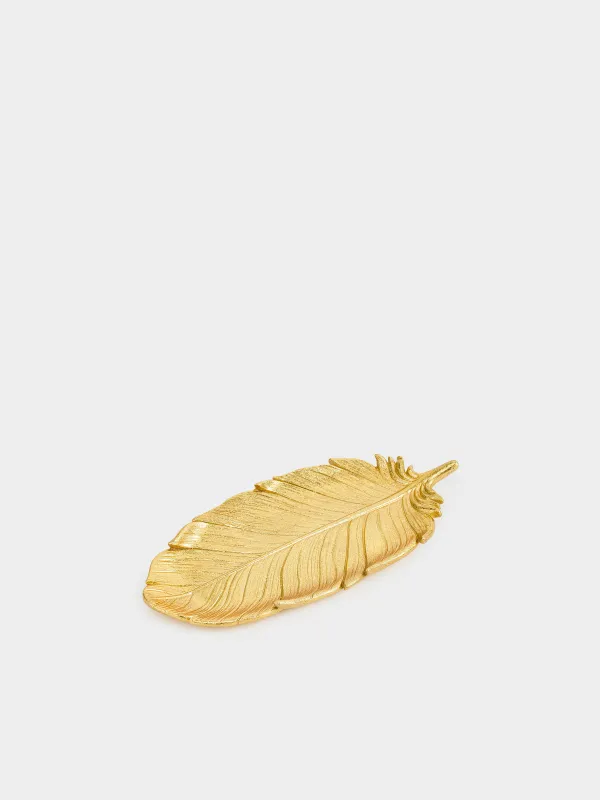 Блюдо декоративное, 25х11 см, Перо, Feather, image-0
