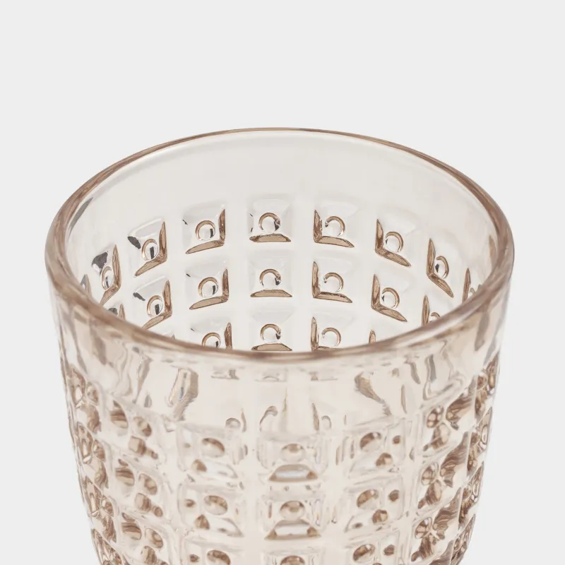 Бокал-кубок для вина, 290 мл, стекло Р, коричневый, Mosaic color, image-2