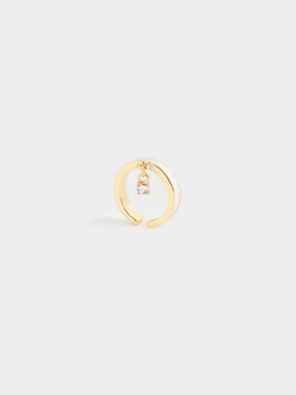 Кольцо, с подвеской, Сердце, Jewelry heart, image-2