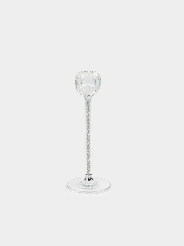 Подсвечник, 21 см, для тонкой свечи, Diamond, image-0