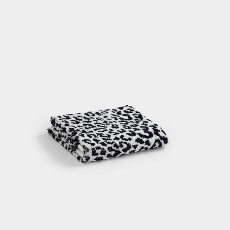 Полотенце, молочное, Leopard cotton