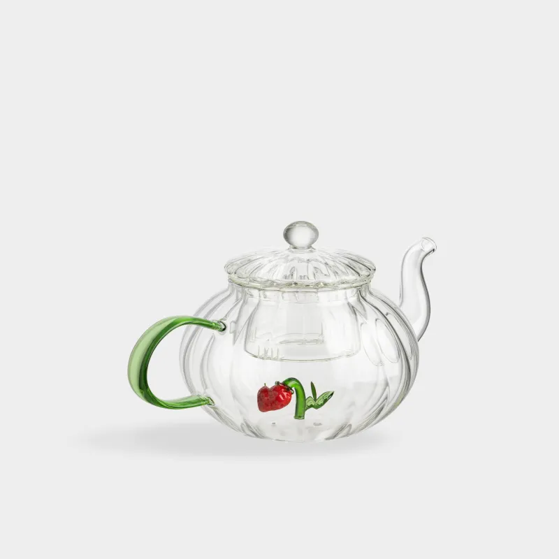 Чайник заварочный, 1 л, Клубника, Camellia decor, image-2