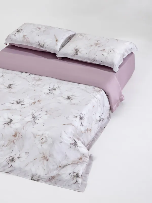 Постельное белье, евро, тенсель, Цветы, Tencel, image-3