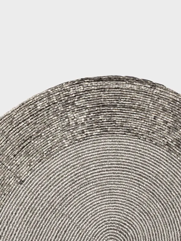 Салфетка под приборы, 31x41 см, из бисера,  Shiny beads, image-3