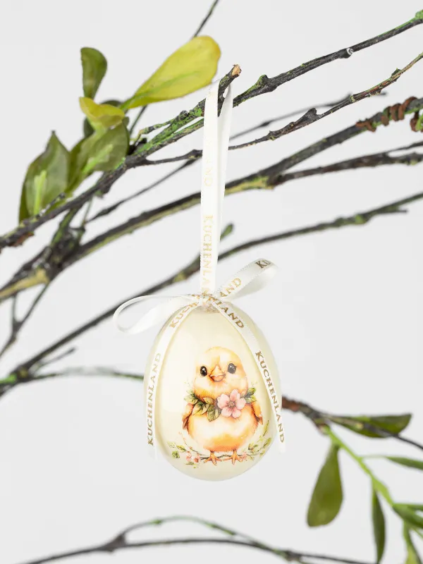 Подвеска, пасхальное яйцо, 6 см, Цыпленок, Easter, image-2