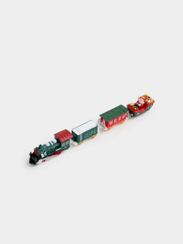 Железная дорога игрушечная, M, музыкальная, с подсветкой, подвесная, Поезд, Game rail, image-7