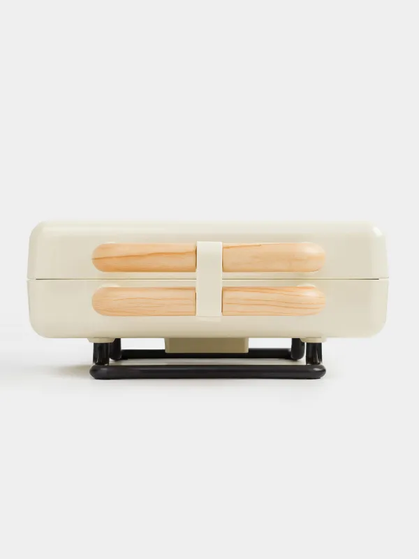 Суперпекарь, электрический, 800 Вт, 2 сменные панели, сталь/пластик, бежевый, Vintage kitchen, image-5