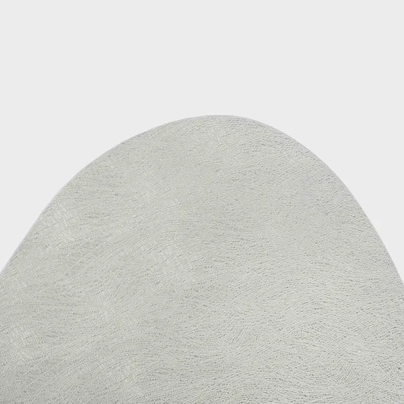 Салфетка под приборы, 37x45 см, двусторонняя, ПВХ, фигурная, серебристая/золотистая, Rock, image-2