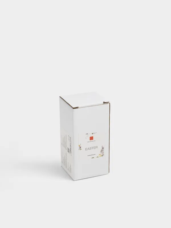 Подставка для яйца, 14 см, фарфор P, молочная, Кролик с цветком, Easter, image-5