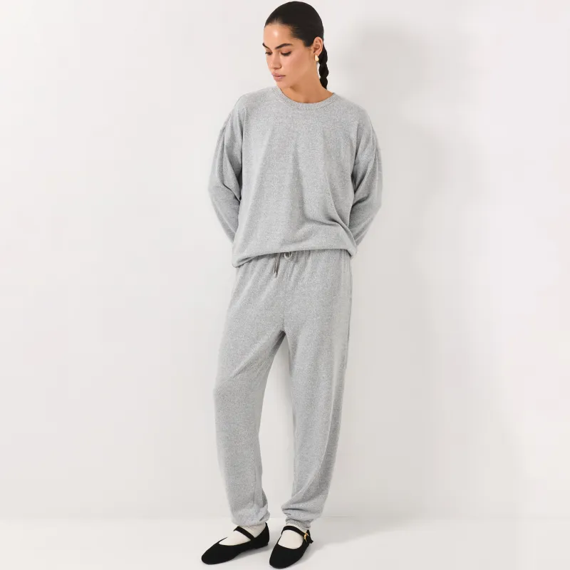 Костюм женский с брюками, серый, Bertha