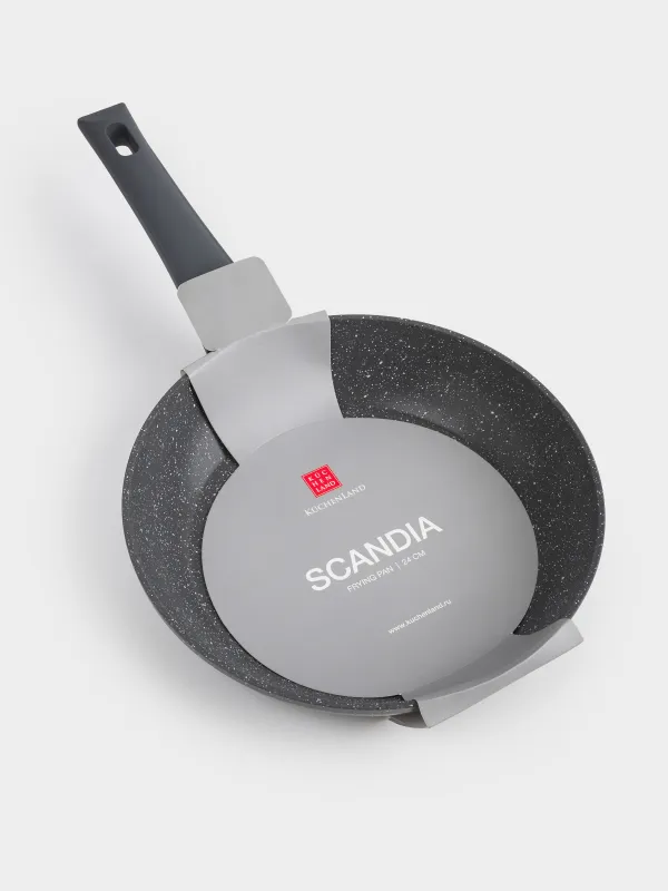 Сковорода, 24 см, съемная ручка, с покрытием, алюминий, Scandia, image-8