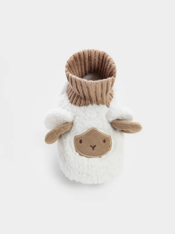Тапочки высокие утепленные Овечка, Funny lamb, image-2