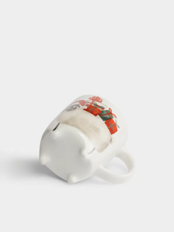 Кружка, 360 мл, Овечка с подарками, Christmas sheep, image-2