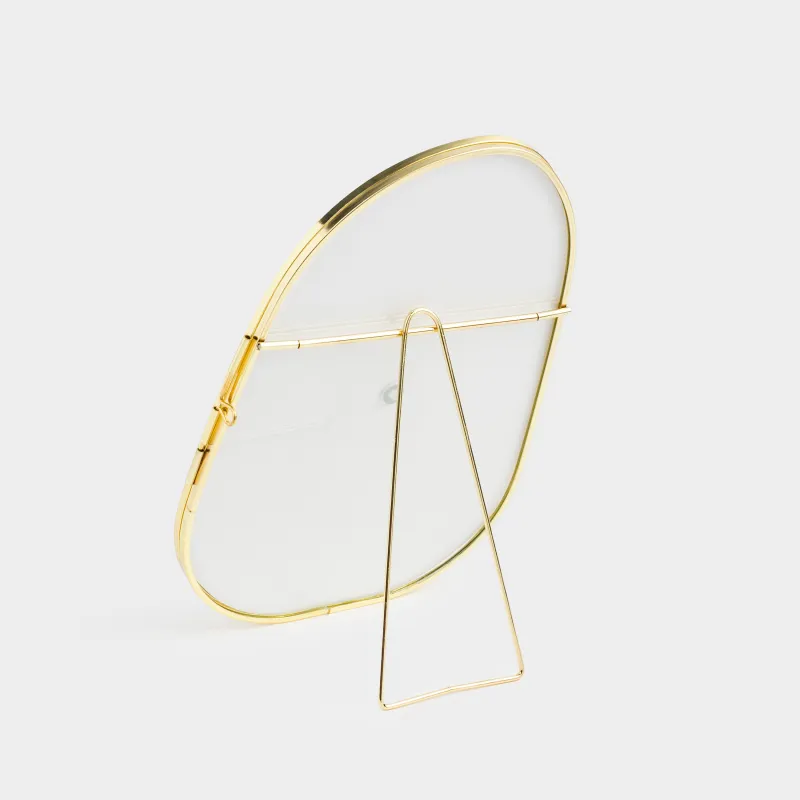 Фоторамка, 14х20 см, сталь/стекло, золотистая, Fantastic gold, image-6