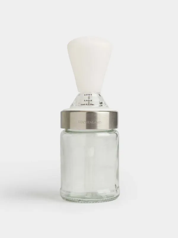 Контейнер для масла, 100 мл, с кисточкой, Comfort light, image-0