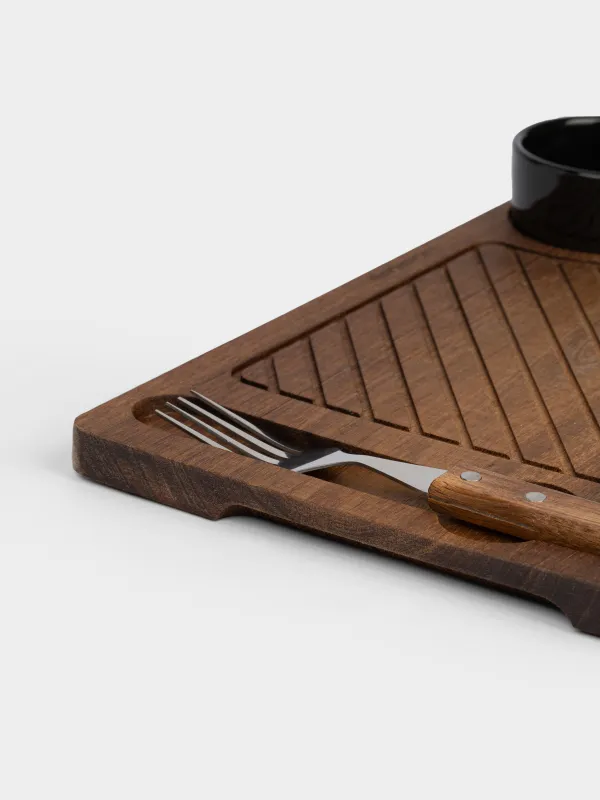 Набор для подачи стейка, Noble tree, image-2