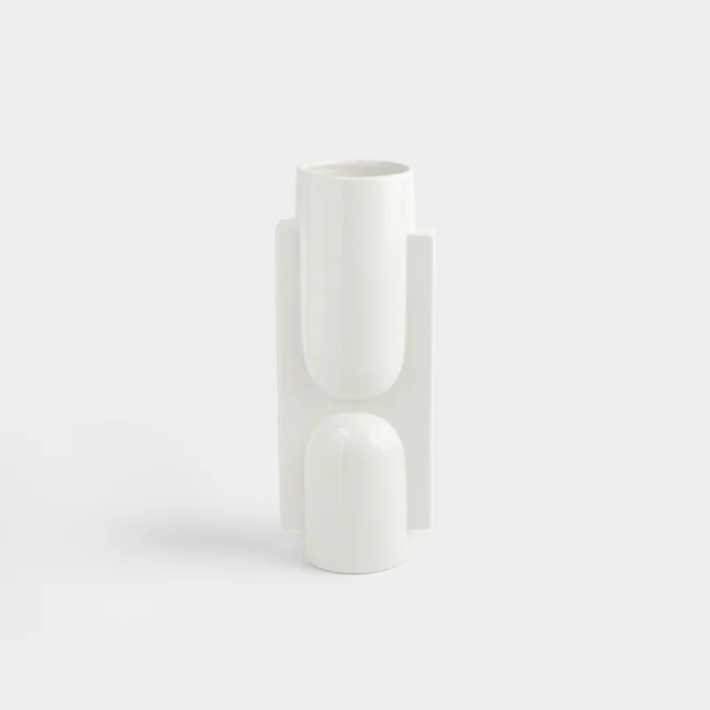 Ваза для цветов, 38 см, декоративная, Фигуры, Minimalism