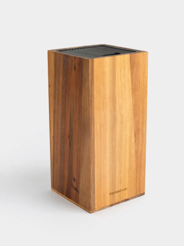 Подставка для ножей, 23 см, универсальная, дерево/пластик, Noble tree, image-0