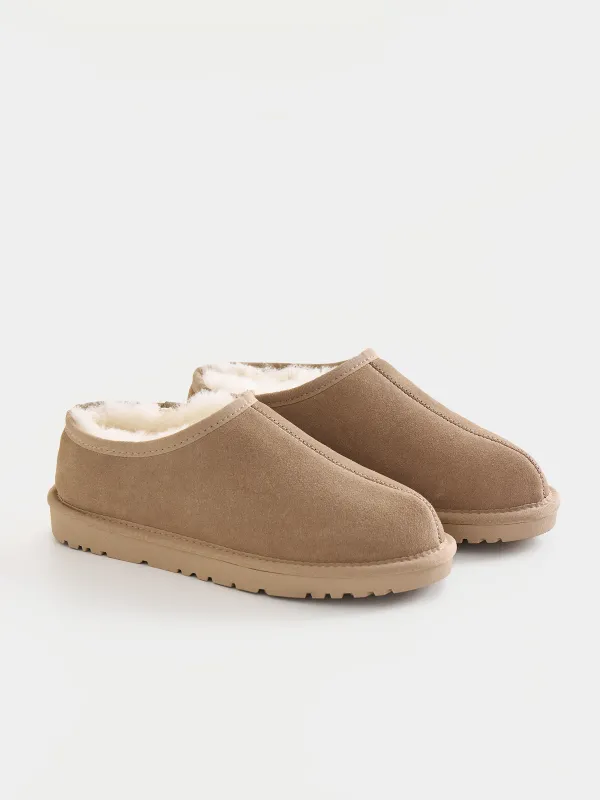 Угги с открытой пяткой, Suede, image-6