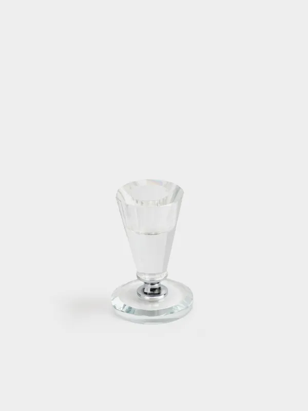 Подсвечник, 8 см, для тонкой свечи, Lux crystal, image-1