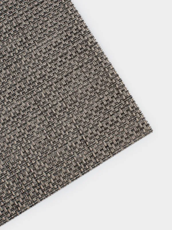 Салфетка под приборы, 30x45 см, Серебристая нить, Solid, image-2