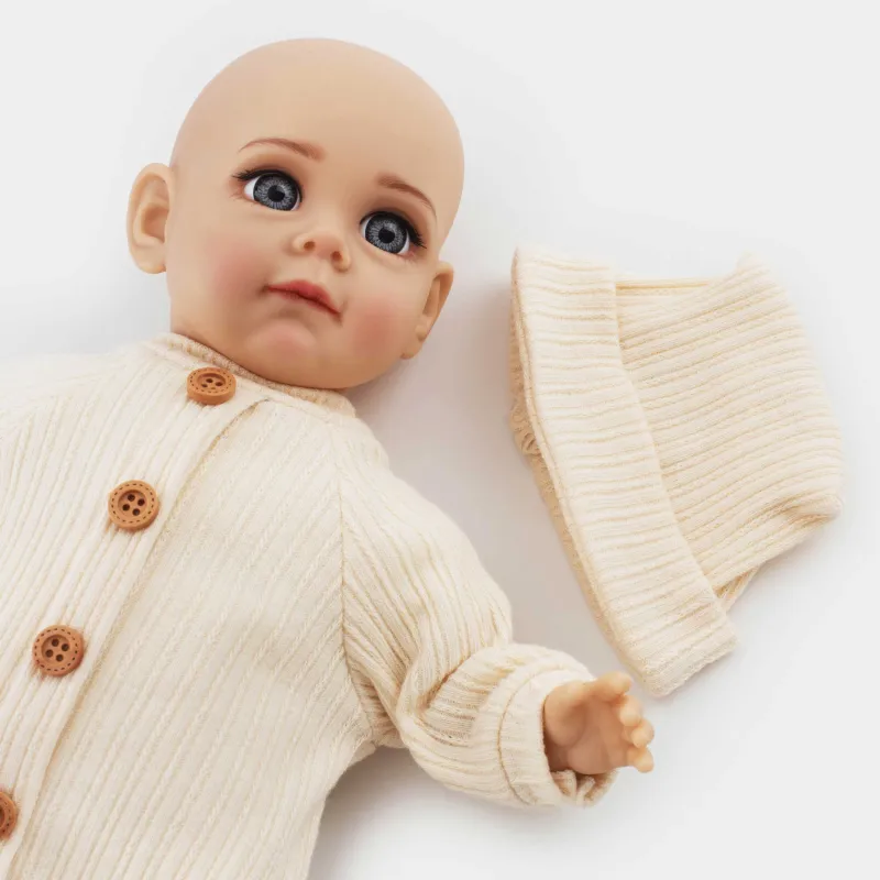 Кукла, 35 см, музыкальная, ПВХ, Пупс в одежде, Childhood, image-4