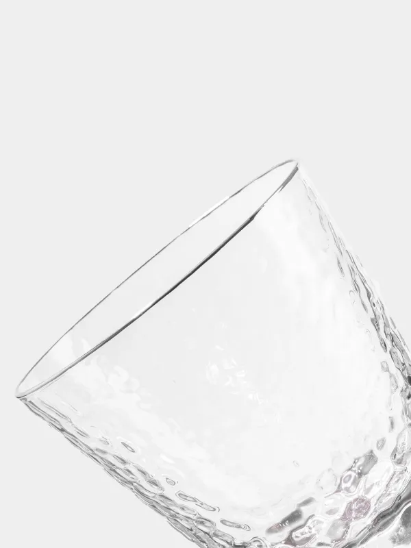 Стакан для виски, 270 мл, 6 шт, с серебристым кантом, Ripply silver, image-3