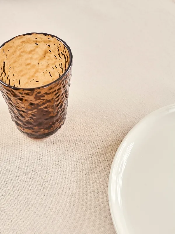 Дорожка настольная, 40х160 см, с бахромой, хлопок, бежевая, Framed, image-6