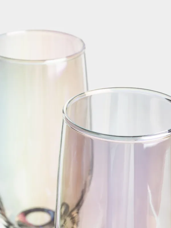 Бокал для шампанского, 2 шт, с перламутром, Floyd polar, image-2