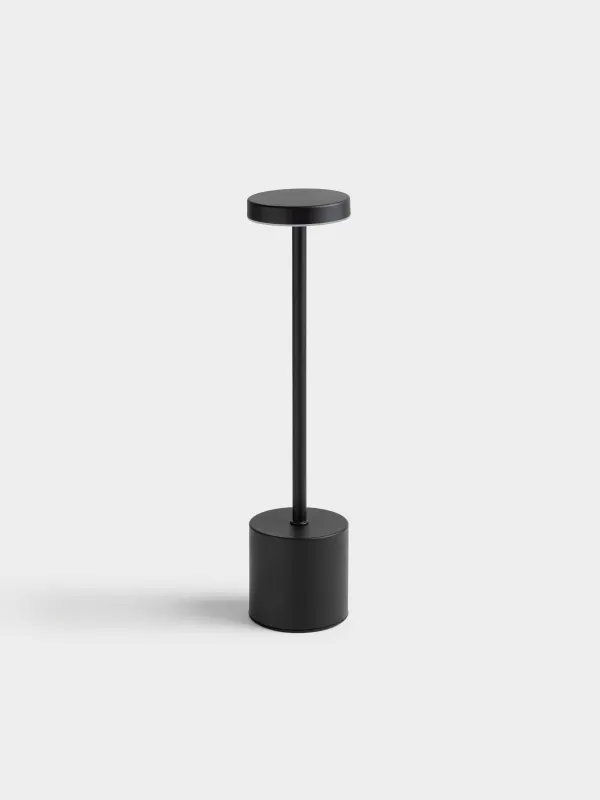Светильник сенсорный, 22 см, беспроводной, Black style, image-0