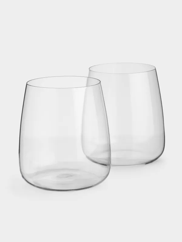 Стакан, 10 см, 480 мл, 2 шт, кристальное стекло, Sondrio, image-1