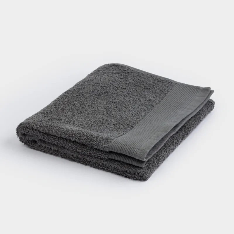 Полотенце, 50х90 см, хлопок, серое, Vari cotton
