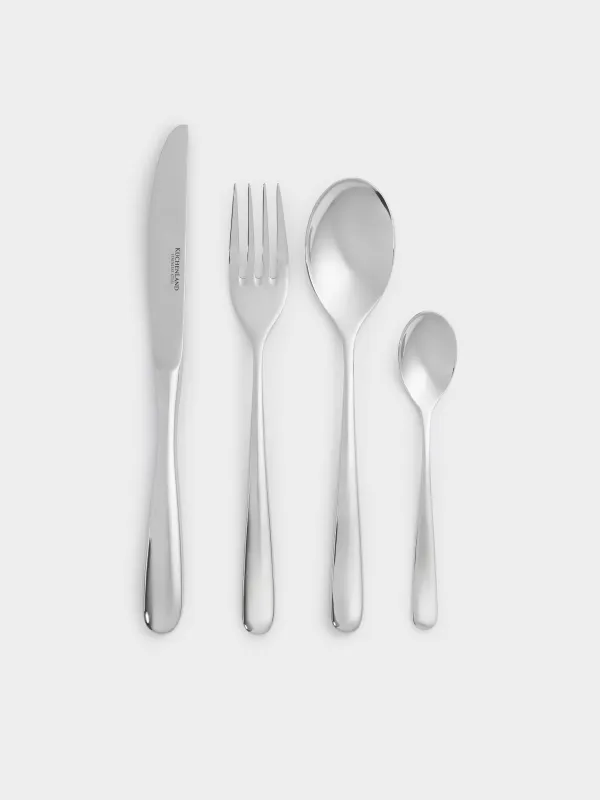 Столовые приборы, 6 перс, 24 пр, сталь, Brussels, image-0