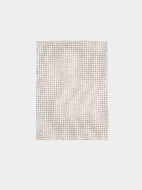 Полотенце кухонное, 40x60 см, хлопок, коричневое, Waffle, image-0