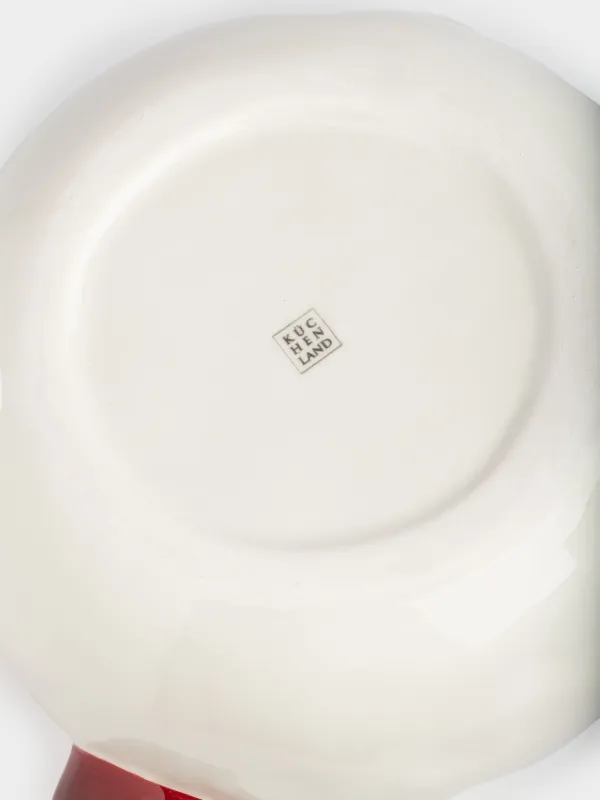 Ваза для цветов, 19 см, декоративная, Гранаты и мандарины, Fruit, image-5