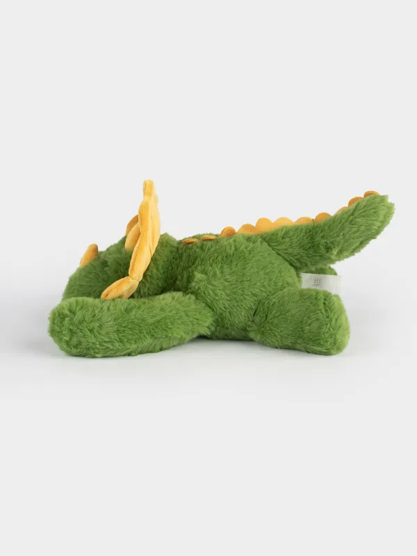 Игрушка, 30 см, мягкая, полиэстер, зеленая, Динозавр, Dino, image-2