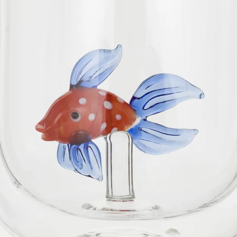 Кружка, 390 мл, стекло Б, Рыбка, Air shape, image-4