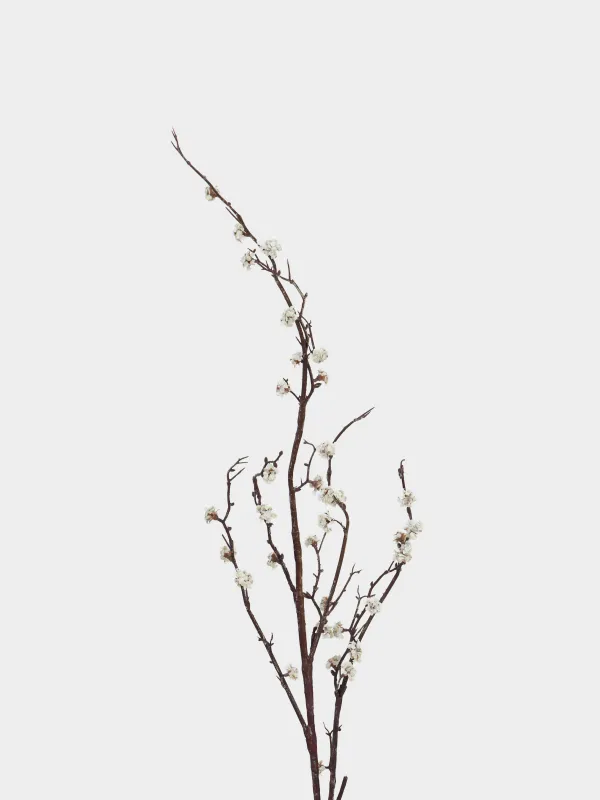 Ветка декоративная, 1,1 м, пластик/полиэстер, Цветы сливы, Flower garden, image-1