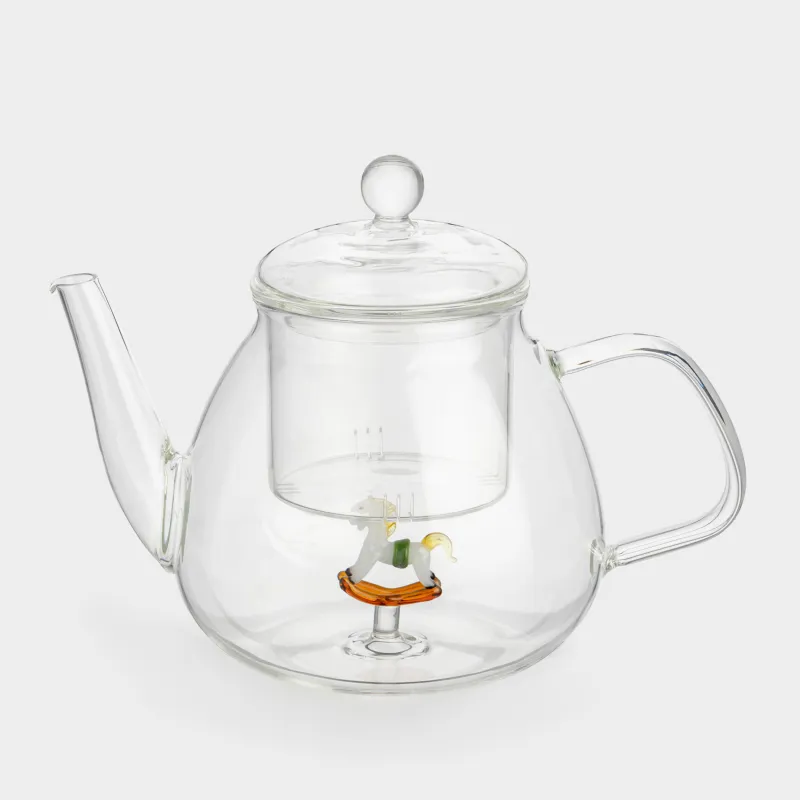 Чайник заварочный, 950 мл, стекло Б, Лошадка, Shape