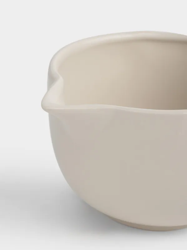 Миска, 1,1 л, с ручкой, керамика K, молочная, Milk kitchen, image-2