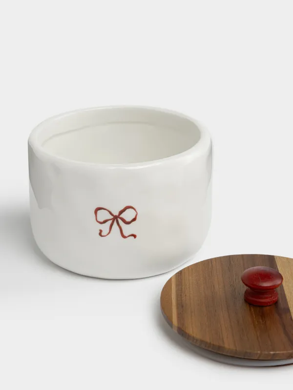 Емкость для хранения, 560 мл, Бант, Festive table, image-1