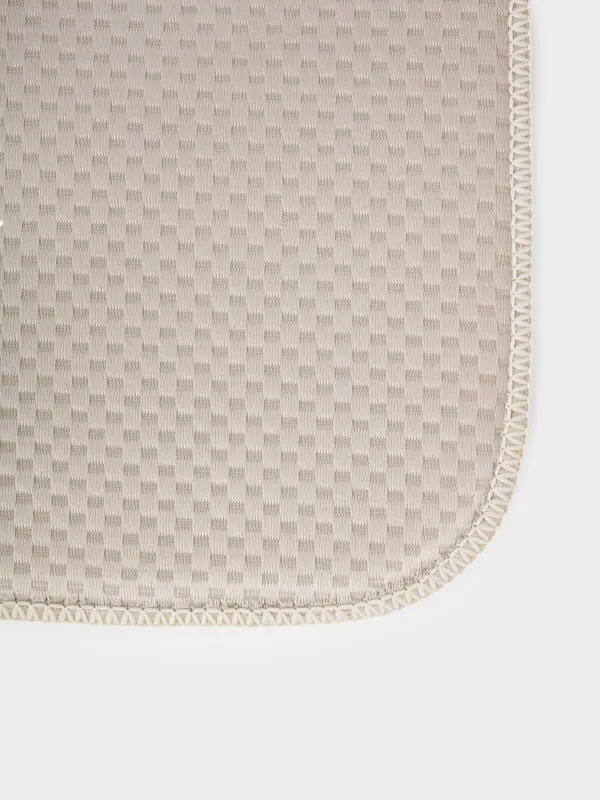 Коврик для сушки посуды, 44x44 см, микрофибра, серо-бежевый, Clean	, image-5