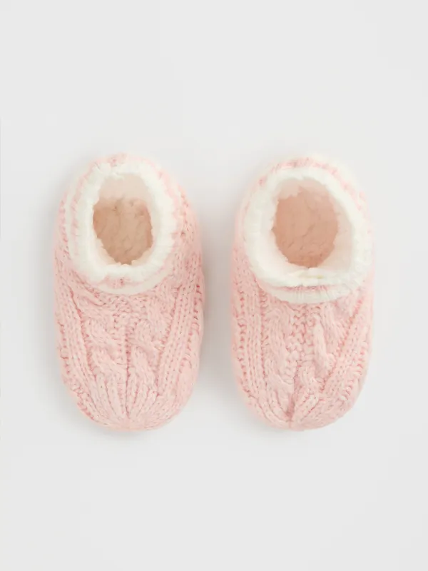 Носки детские, акрил/шерпа, Knitted soft, image-0