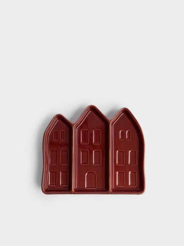 Менажница, 22х19 см, Дома, House shape, image-1