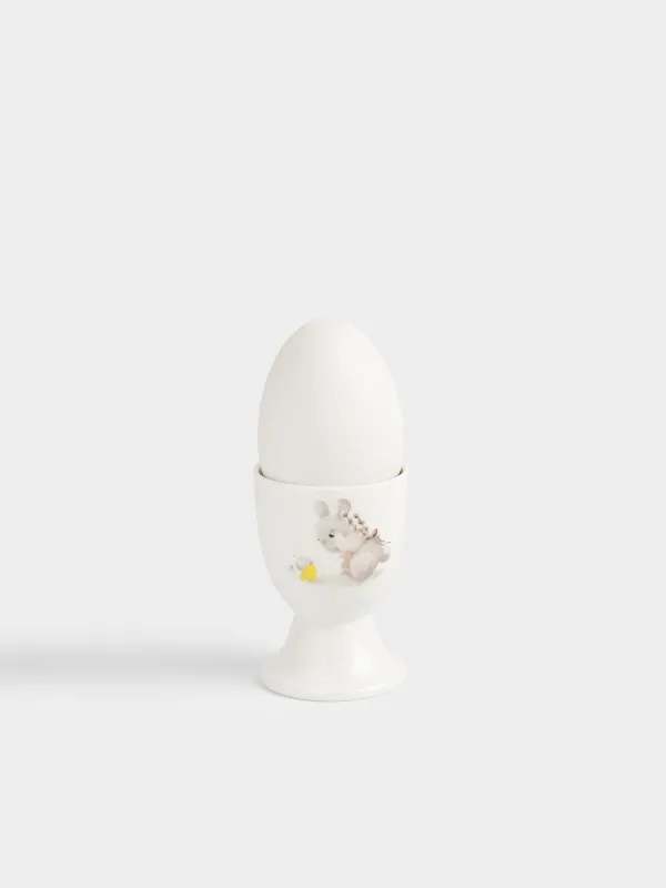 Подставка для яйца, 7 см, Кролик с цыпленком, Easter kids, image-3