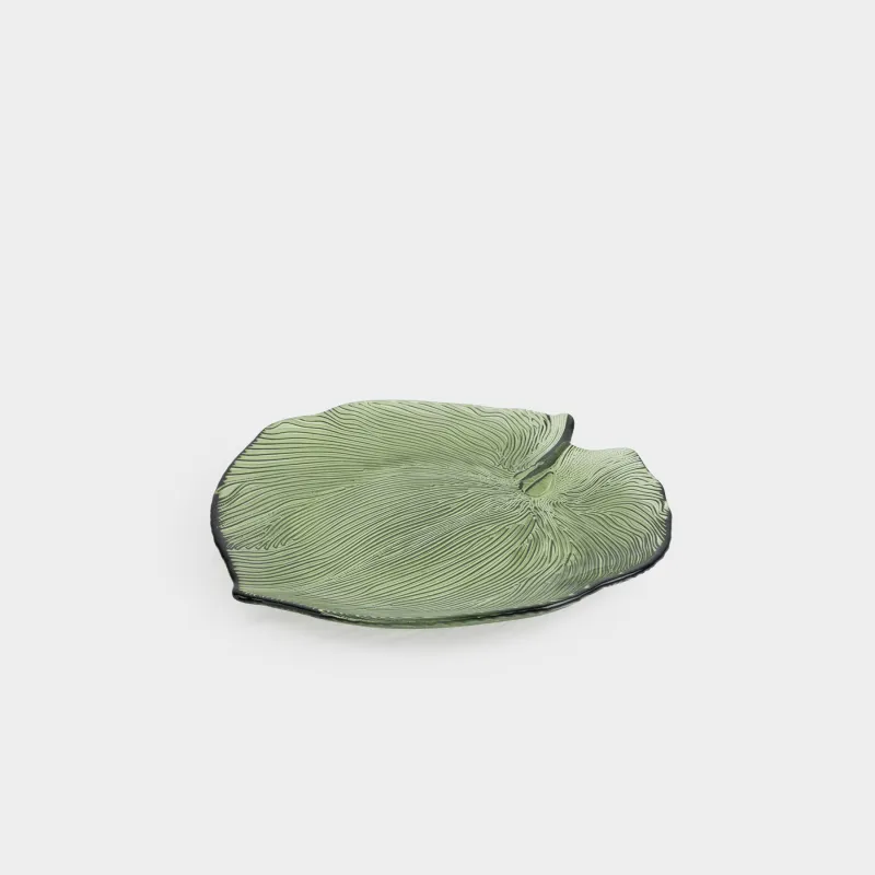 Блюдо, 25х23x3 см, Лист, Hosta