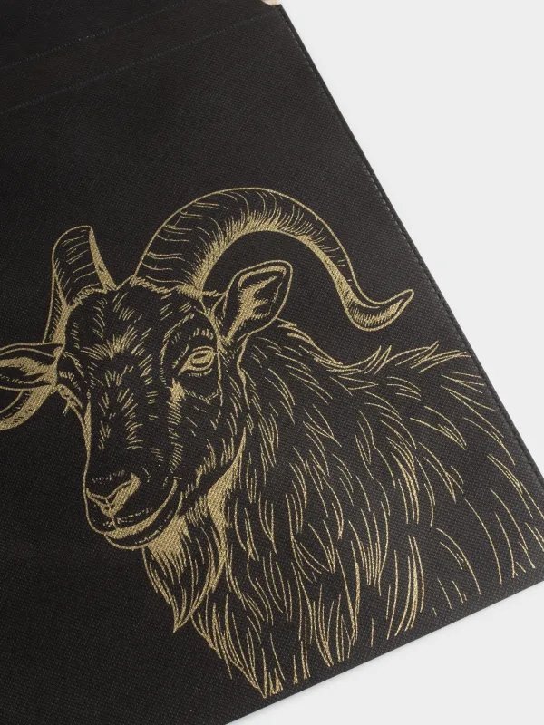 Мешок подарочный, 30х45 см, с завязками, Козел, Ardent goat, image-1