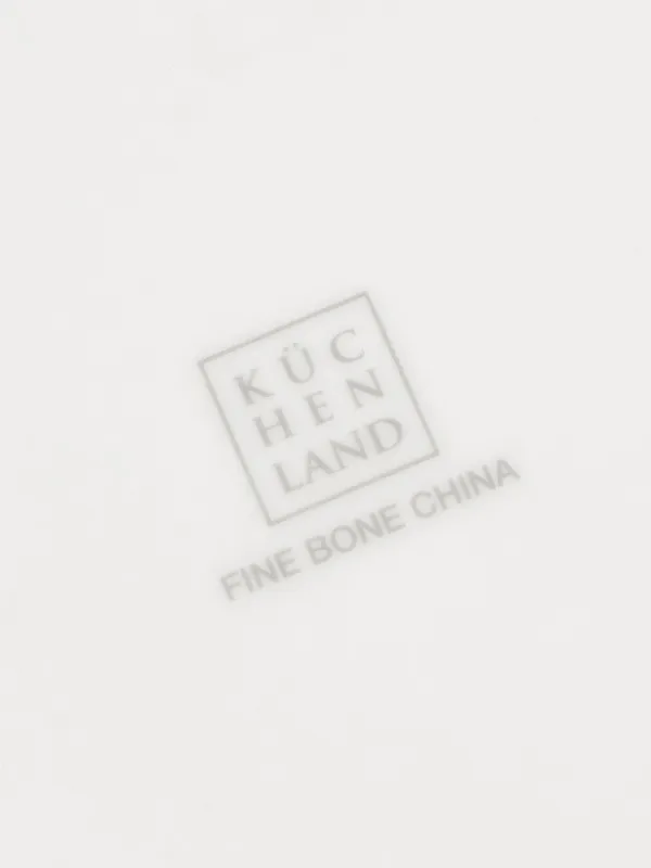 Тарелка десертная, 20 см, 2 шт, фарфор F, белая, Ideal silver, image-5