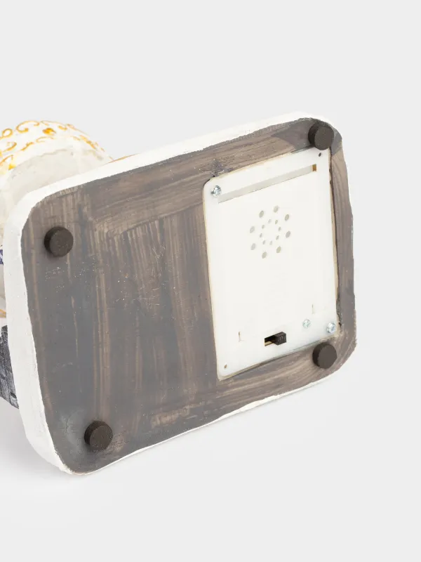 Статуэтка с подсветкой, 15x17 см, анимированная, полирезин, Карусель в снегу, Christmas style, image-2